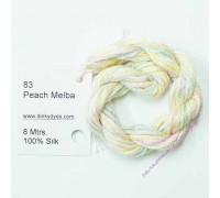 Шёлковое мулине Dinky-Dyes S-083 Peach Melba